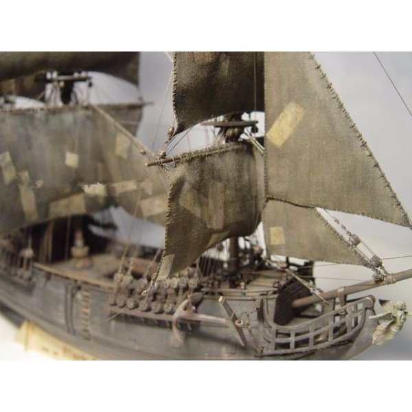 黒真珠 木製船 1/96スケール 船 帆船 ボート ヨット 木製 模型 モデル